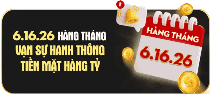 Thưởng nạp tiền hấp dẫn